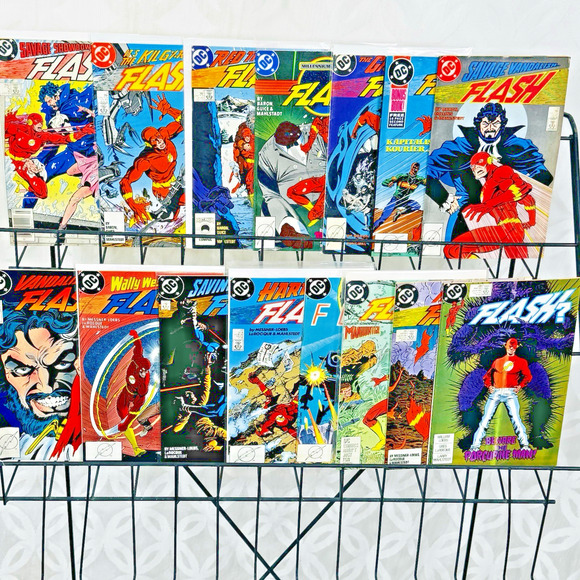 The Flash 2-3 7 9 11 12-18 21 25-26 lot (Volume 2 DC) Wally West - Picture 1 of 7